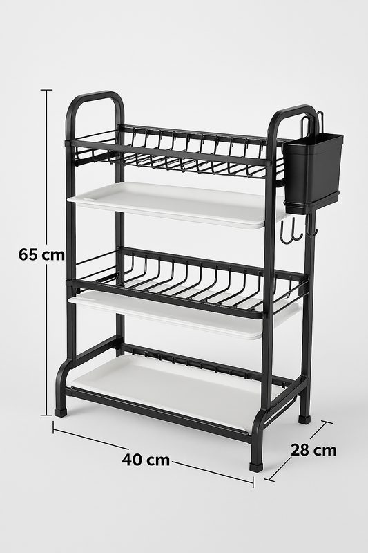 ESCURRIDOR DE PLATOS 3 NIVELES