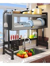 ESCURRIDOR DE PLATO DOBLE CON TAPA